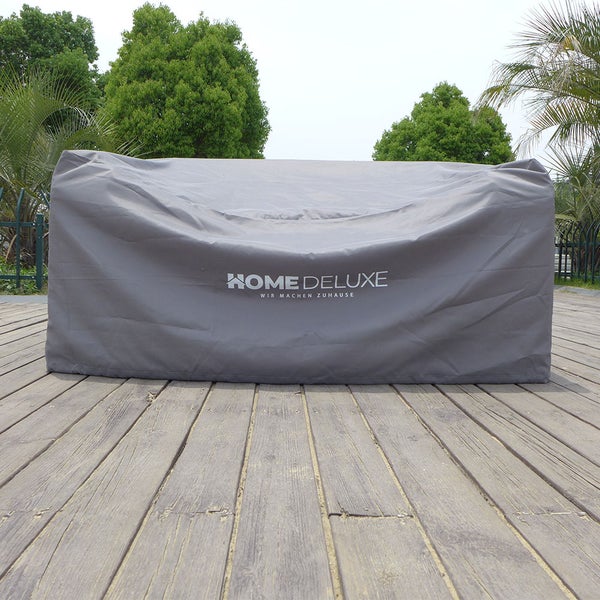 Home Deluxe - Regenabdeckung für Strandkorb - HOLBY I Gartenliege Louneginsel Volllieger