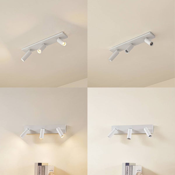 Deckenleuchte mit drei Strahlern