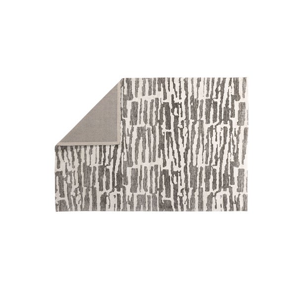 Milos Teppich 230x160cm Grau. 160 X 230 X 2 cm