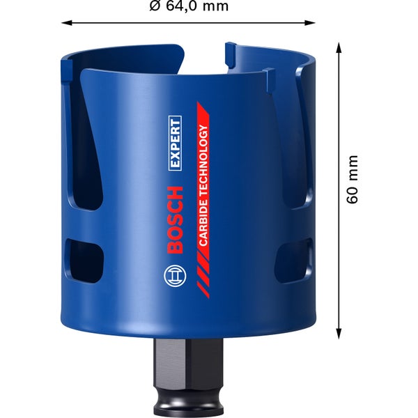 Bosch Expert Construction Material Lochsäge 64 x 60 mm - 2608900467