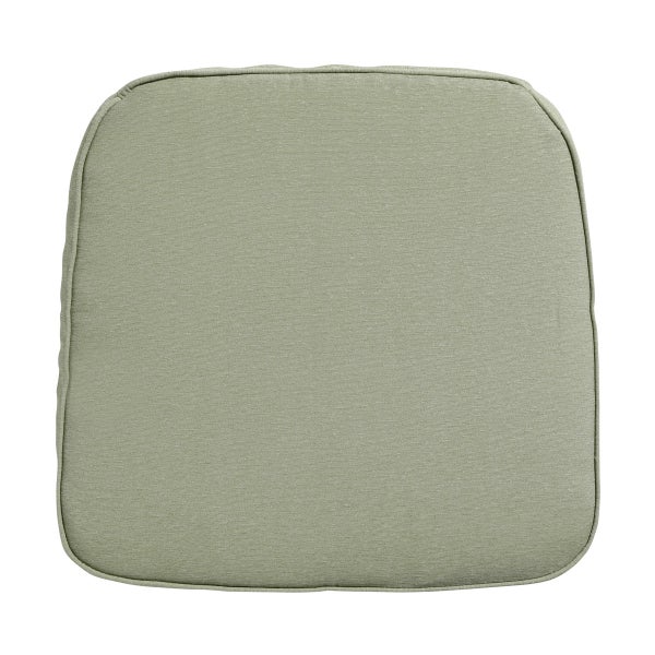 Sitzkissen Korbgeflecht Panama Salbei - Ca. 48x48 cm - 4er-Set