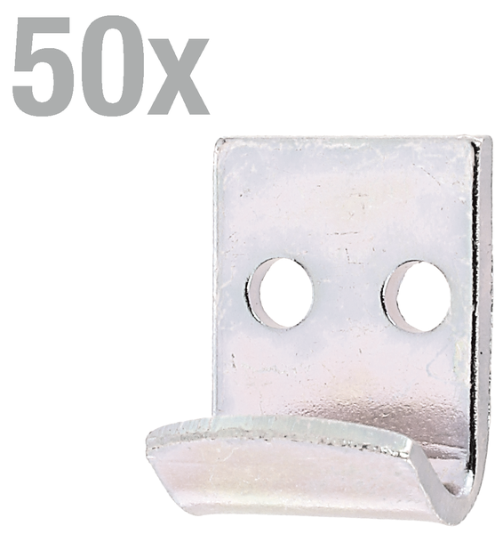 50 Stück Spiegelhalterung aus Metall zur Wandmontage