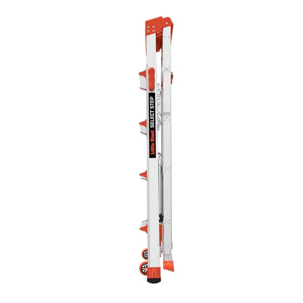 Little Giant Select Step Mehrzweckleiter aus Aluminium zusammengeklappt für platzsparende Aufbewahrung