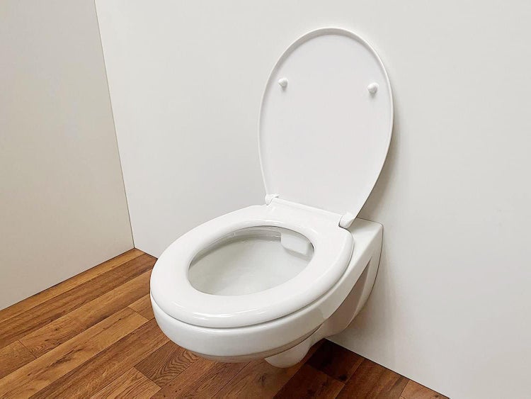 Wand-WC ADOB Tiefspüler ohne Spülrand wassersparend inkl. Schallschutzmatte inkl. WC-Sitz mit Absenkautomatik