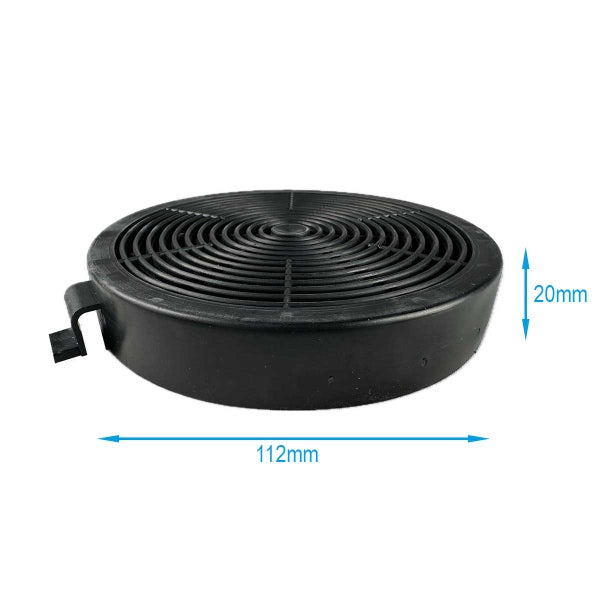Aktivkohlefilter für Exquisit MD5 (2 Stück)