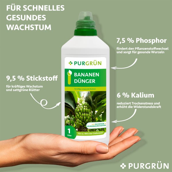 Purgrün Bananendünger 1 Liter