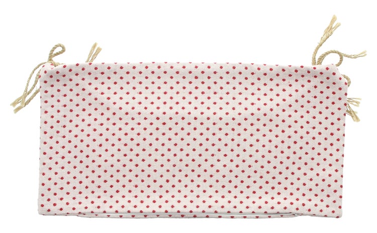 FRANK FLECHTWAREN|Deko-Kissenhülle Love Hearts, 50 x 27 cm, POLYESTER JUTE