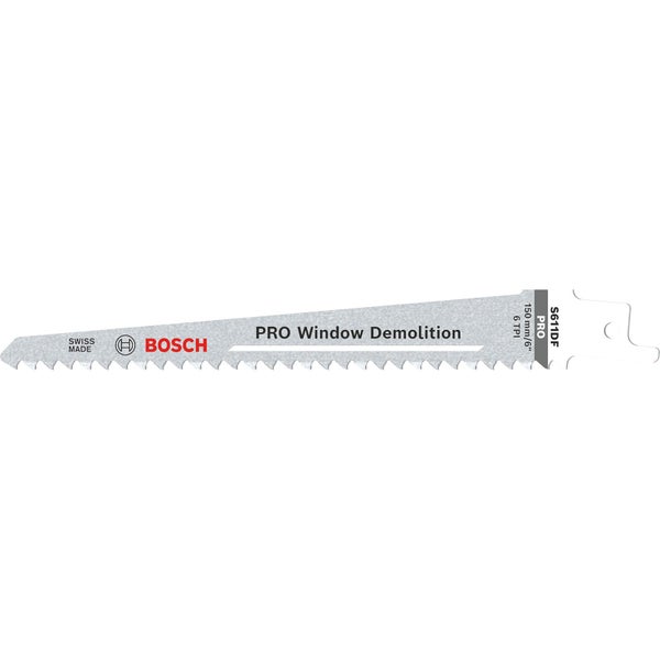 Bosch PRO Window Demolition S611DF Blatt 1,25 x 19 x 150 mm 5-tlg. - 2608656258