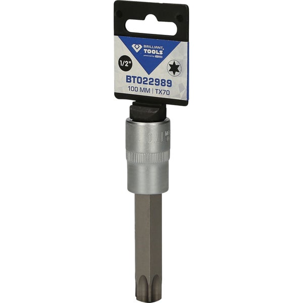 Brilliant Tools Steckschlüssel Einsatz, 100 Millimeter, TX70