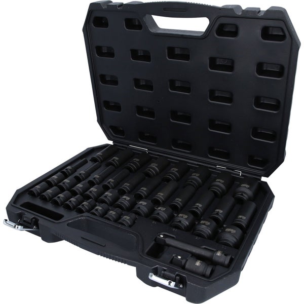 KS TOOLS 1/2 Sechskant-Kraft-Stecknuss-Satz 40tlg. - 515.0065