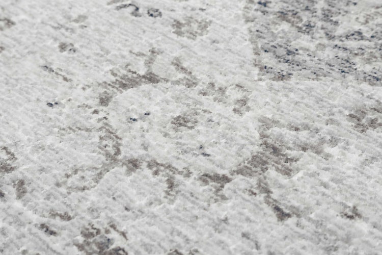 Teppich Grau Blau Vintage Kurzflor SoHo Touch WECONhome 120x170 cm
