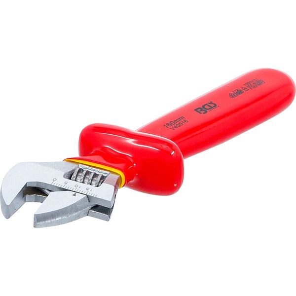 Verstellbarer Schraubenschlüssel mit Isolierung 160 mm