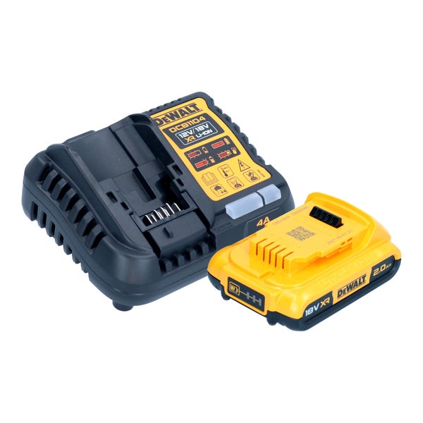 DeWalt Akku-Ladegerät mit 18 Volt 2.0 Ah Akku