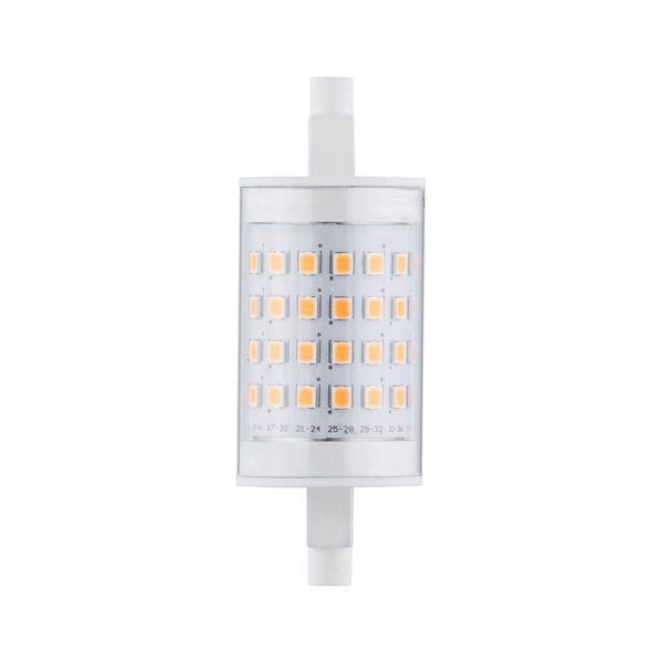 Standard 230V LED Stab R7s 78 mm 1055lm 9W 2700K dimmbar Klar