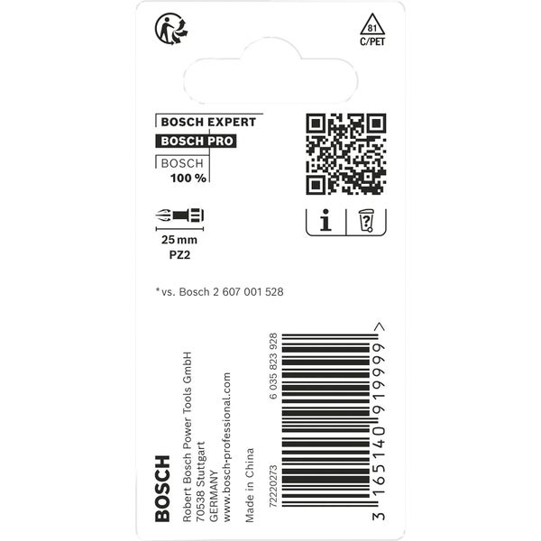 Bosch Verpackungsinformationen