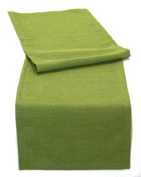 FRANK FLECHTWAREN | Tischläufer Green, POLYESTER, 40 x 140 cm