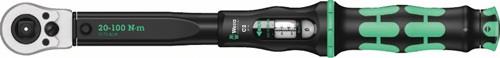 Wera Drehmomentschlüssel Click-Torque C 2 Push 1/2 Zoll 20-100 Nm - 5075625001