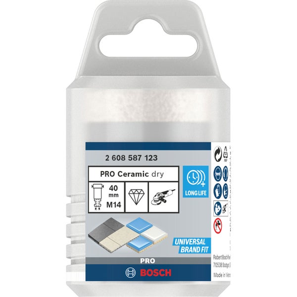 Bosch Pro Ceramic dry Trennscheibe, 40 mm Durchmesser