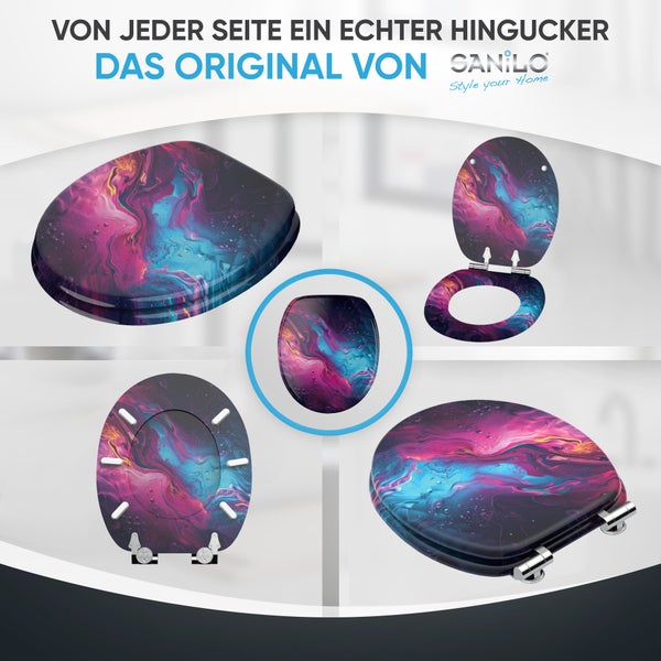 WC-Sitz mit Absenkautomatik Lumen