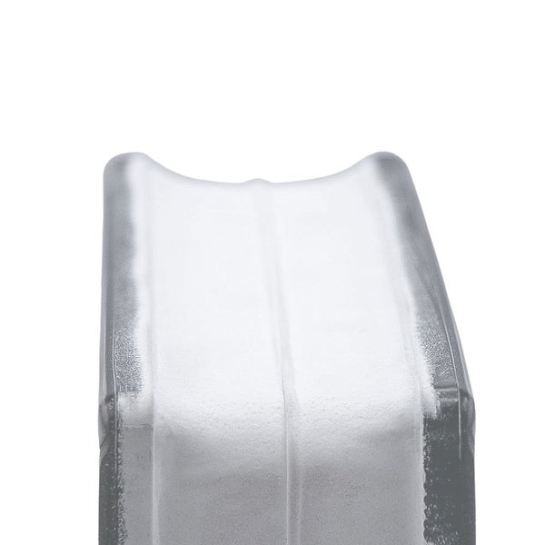 Detailansicht eines transparenten Glases