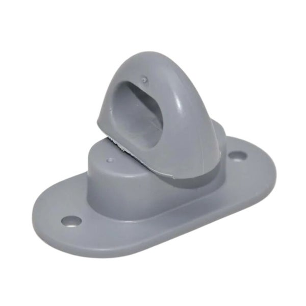 Planen-Drehverschluss für Ovalösen 42x22mm, Kunststoff, grau