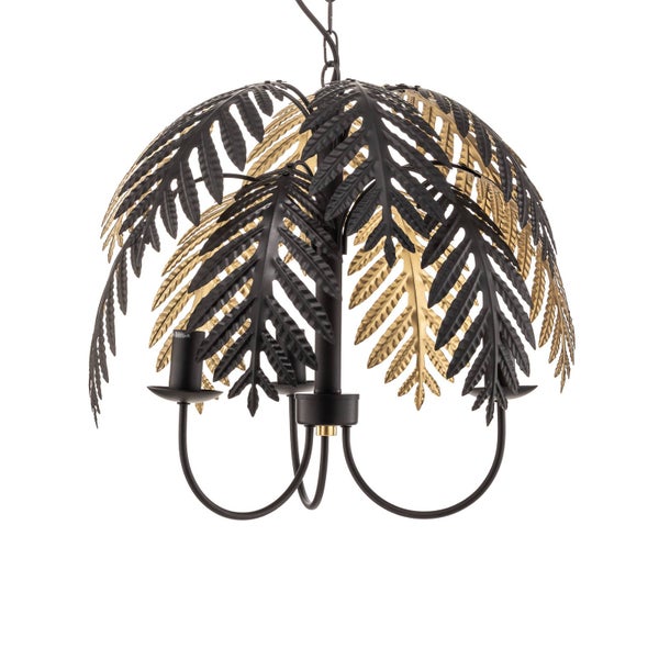 Lucande Pendelleuchte Aparas (Design, Modern) in Schwarz aus Metall (3 flammig E14) - Design-Hängeleuchte Esstischlampe Hängelampe Hängeleuchte Wohnzimmerleuchte