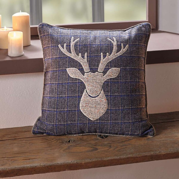 FRANK FLECHTWAREN | Kissenhülle Country-Charme, POLYESTER, 45 x 45 cm