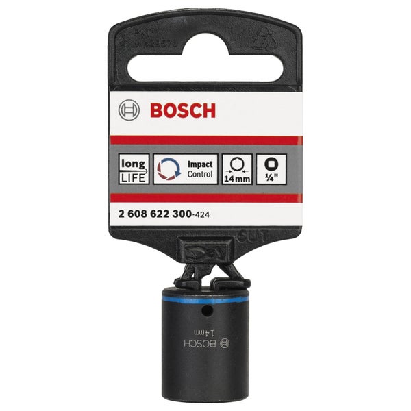 Bosch Steckschlüsseleinsatz, 8 mm, 25 mm, 13 mm, M 5, 12,7 mm -1608551004