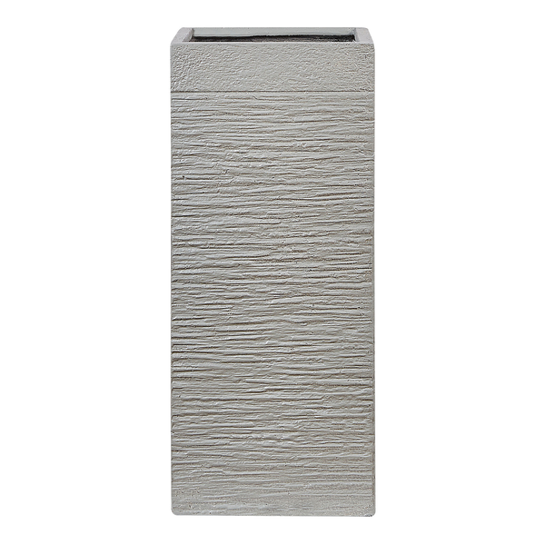 Technische Zeichnung eines Pflanzgefäßes mit den Maßen 60 cm Höhe und 26 x 26 cm Grundfläche.