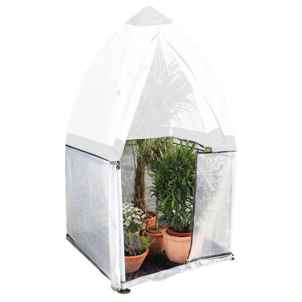 Verlängerung für Überwinterungszelt Tropical Island M L 130 x B 130 x H 100 cm