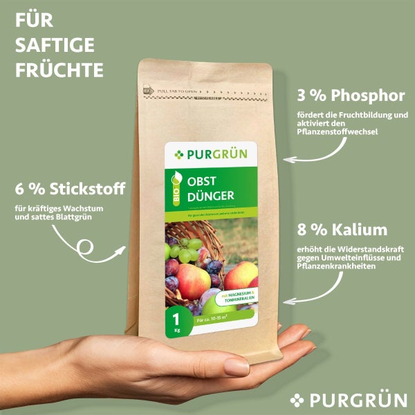 Purgrün Bio-Obstdünger 1 kg