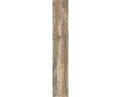 Wand- und Bodenfliese Chalet 2.0 mahogany red 20x120 cm matt rektifiziert