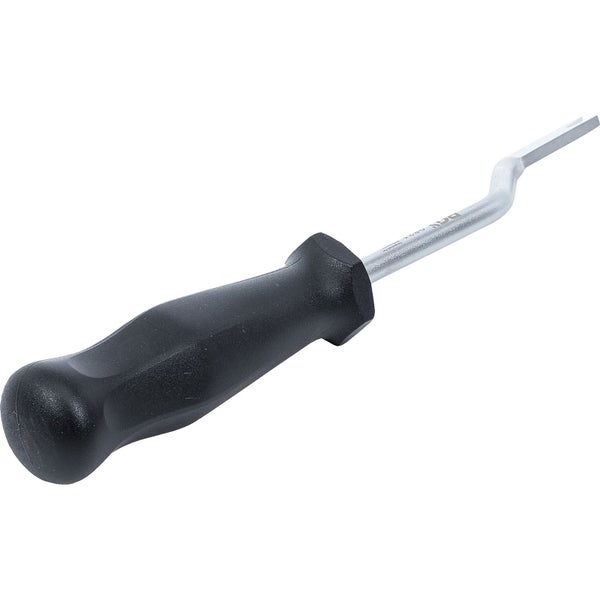 Schaber mit schwarzem Griff