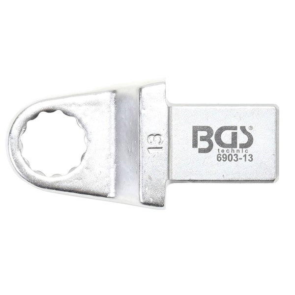BGS Einsteck-Ringschlüssel 13 mm Aufnahme 14 x 18 - 6903-13