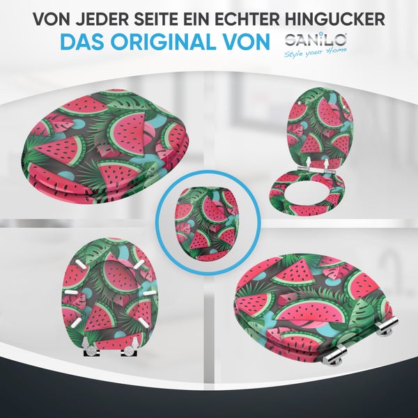 WC-Sitz mit Absenkautomatik Melone
