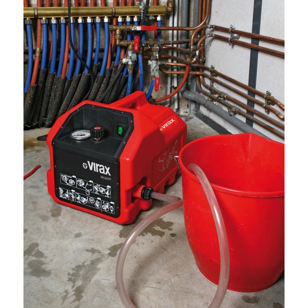 U-förmiger Gerätehalter aus Metall mit Befestigungslöchern