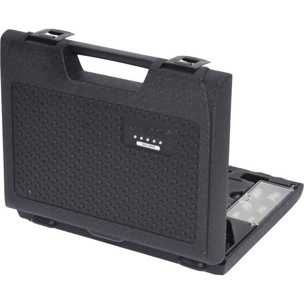 Werkzeugkoffer aus Kunststoff geöffnet