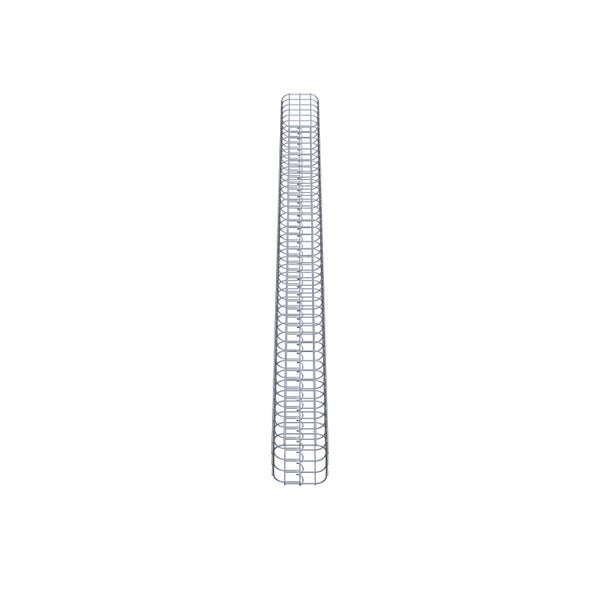 Gabionensäule 17 x 17 cm, MW 5 x 5 cm eckig - Höhe: 2,30 m