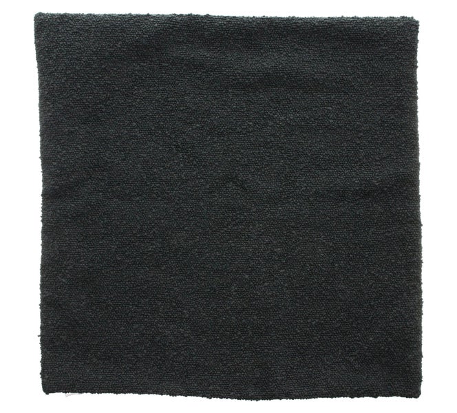 FRANK FLECHTWAREN | Kissenhülle Black, POLYESTER, 43 x 43 cm