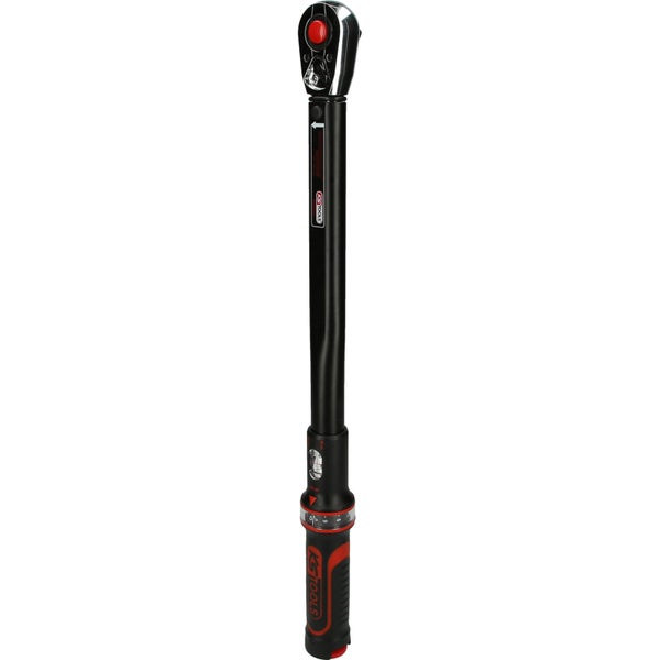 KS TOOLS 1/2 ErgoTorqueprecision Ratschen-Drehmomentschlüssel 40 - 200 Nm - 516.1542
