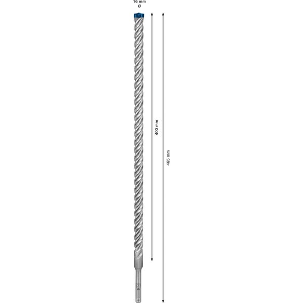 Bosch Expert SDS plus-7X Hammerbohrer 16 x 400 x 465 mm - 2608900133