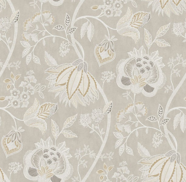 Tapete mit floralem Muster