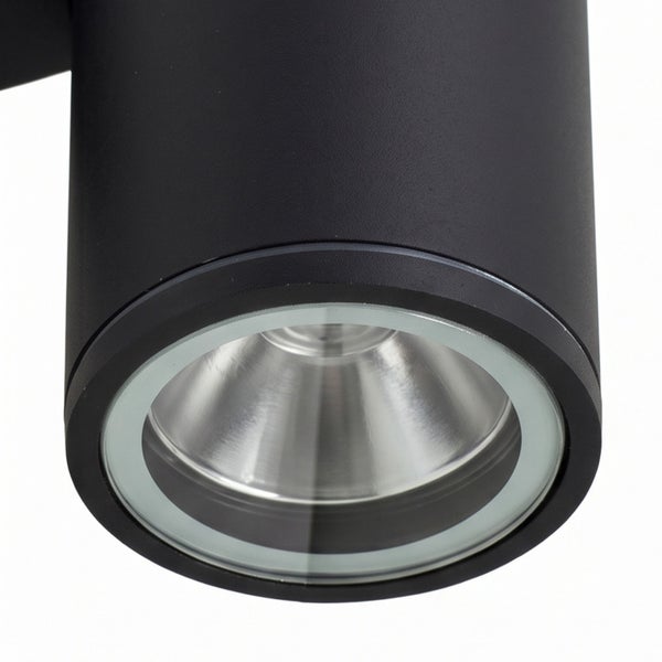 Zylindrischer LED Strahler aus Metall mit Reflektor für die Innenbeleuchtung