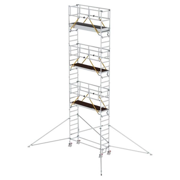 MUNK Rollgerüst SG mit Ausleger 0,75x2,45m Plattform 9,55m AH