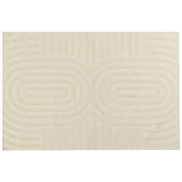 Teppich MASTUNG Beige 200 x 300 cm Wolle