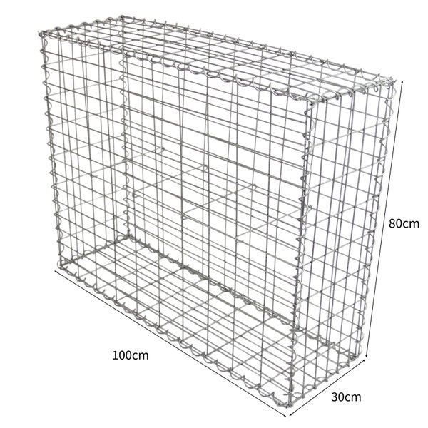 Gabionenkörbe 100 x 80 x 30cm / 4 Körbe