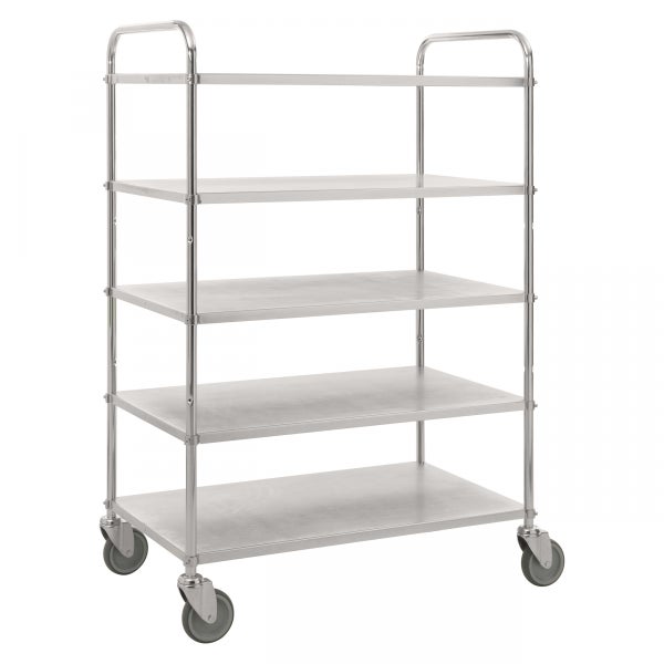 Servierwagen mit vier Ablageflächen
