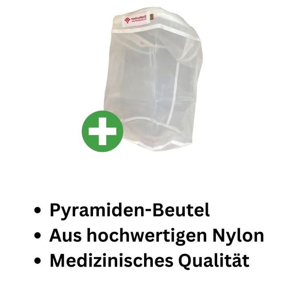 Pyramiden Extraktorbeutel 220 µm – Hochwertiger Ersatzbeutel für Bubble-Bags, Feinmaschiges Filtrationsnetz, Robust und wiederverwendbar für effiziente Harztrennung