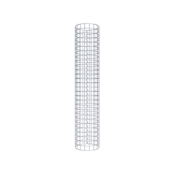 Gabionensäule Durchmesser 27 cm MW 5 x 5 cm rund - Höhe: 140 cm