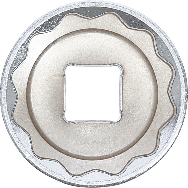 BGS Steckschlüssel-Einsatz Zwölfkant Antrieb Innenvierkant 12,5 mm (1/2) SW 34 mm - 10648